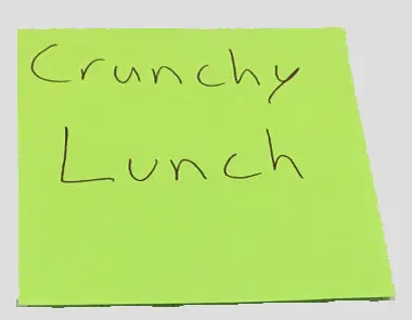 Crunchy Lunch