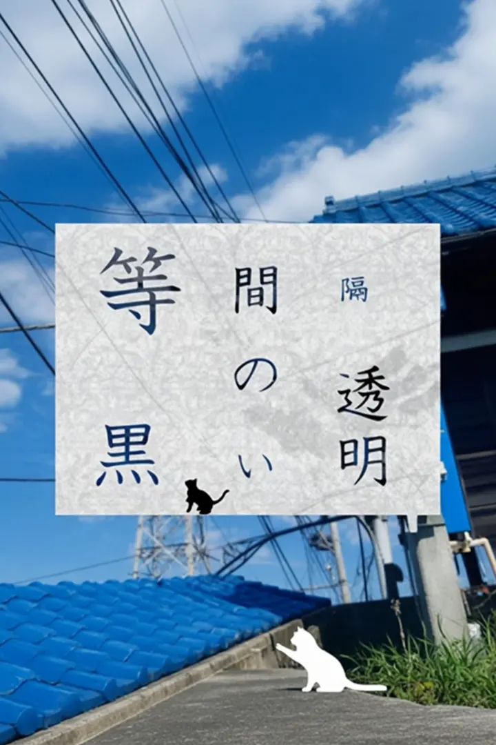 等间距的黑色透明