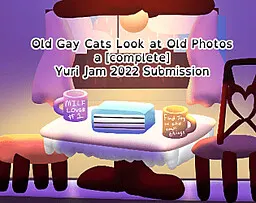 Old Gay Cats Look at Old Photos