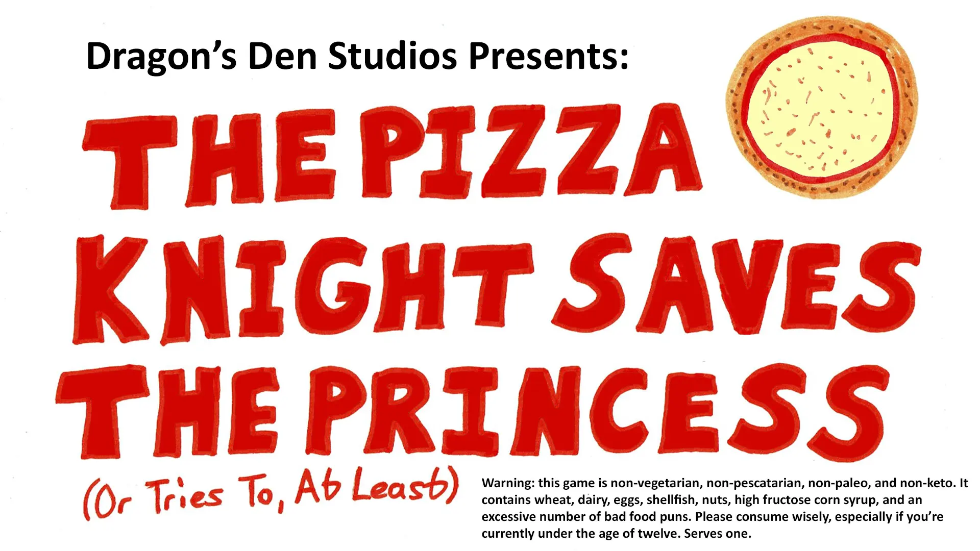 The Pizza Knight Saves The Princess