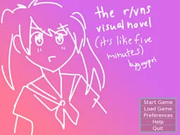 The r/visualnovels Visual Novel