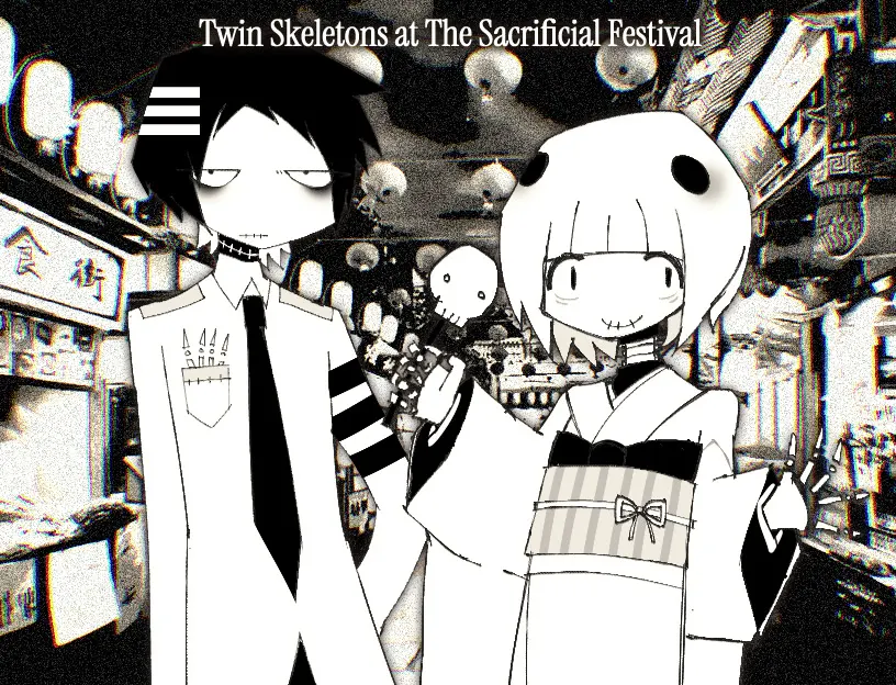 Twin Skeletons at The Sacrificial Festival