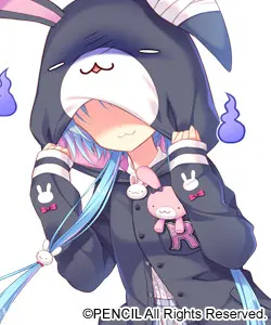 月兔耳 花