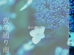 夜里的阵雨