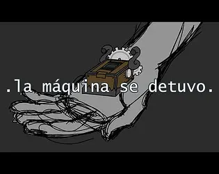 .la máquina se detuvo.