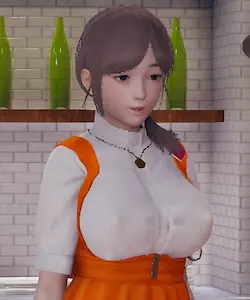女服务员