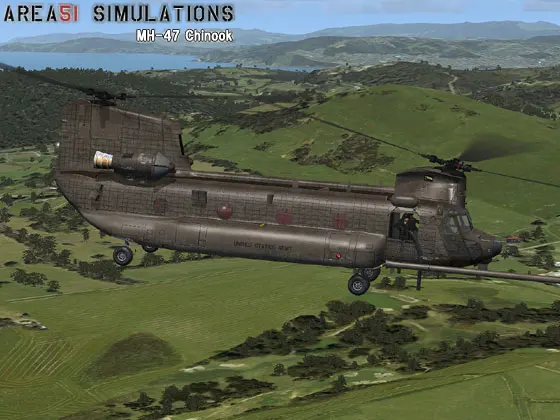 Area 51 Simulations MH-47 Chinook