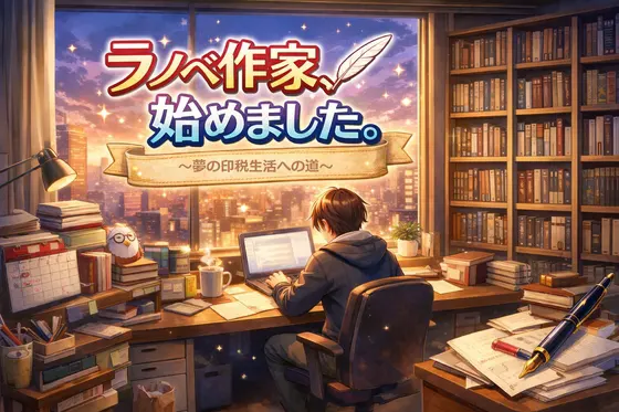 ラノベ作家、始めました。~夢の印税生活への道