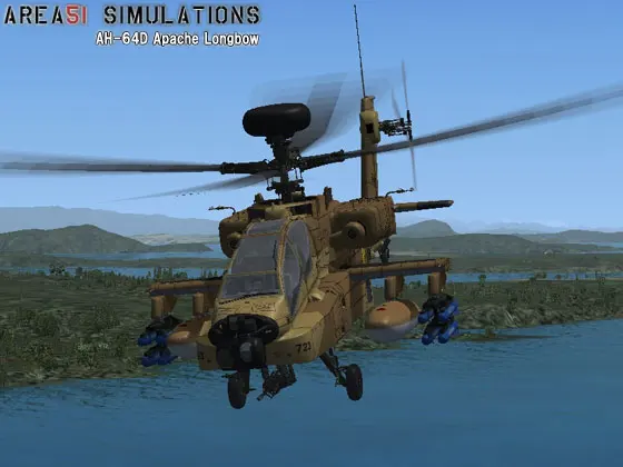 Area 51 Simulations AH-64D Apache Longbow