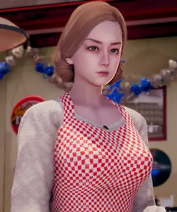女服务员