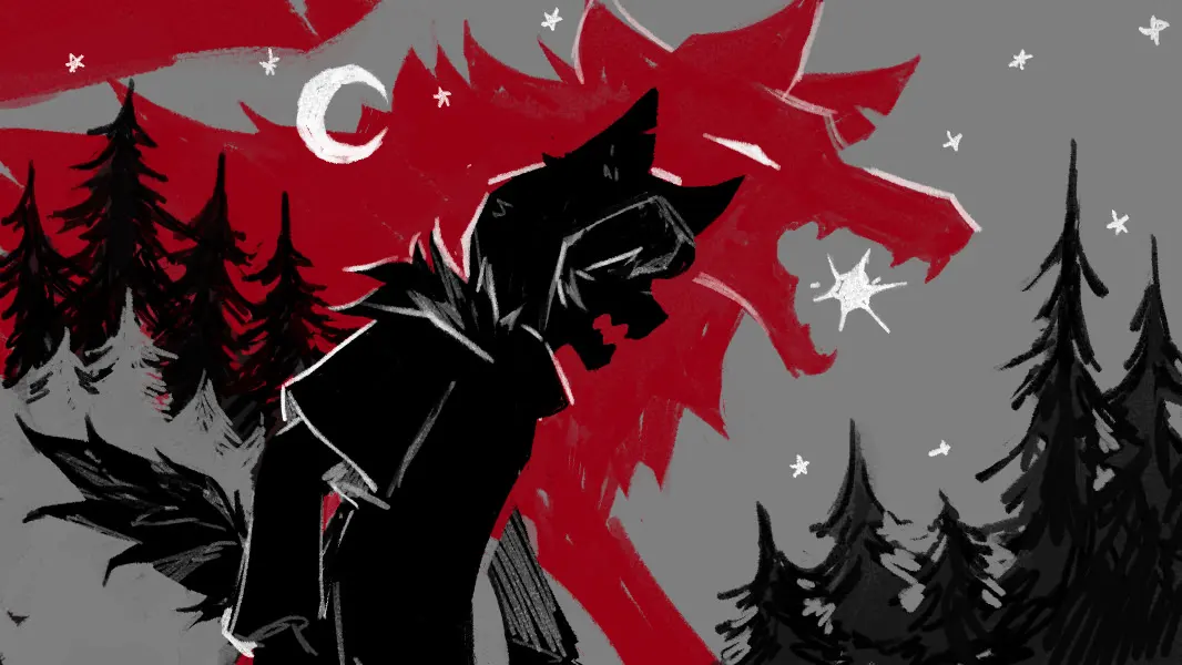 The Gray Wolf and the Little Lamb
