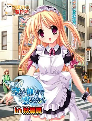 仰望青空的龙少女 in 秋叶原
