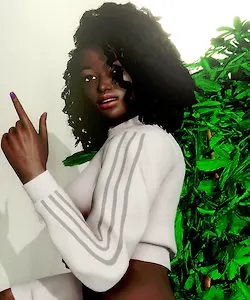 Ebony Girl