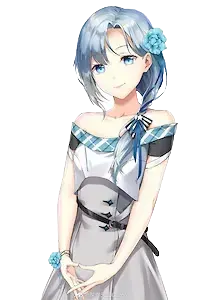 White Hair Woman